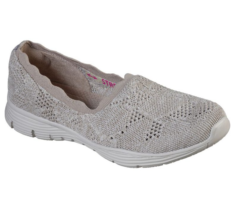 Skechers Seager - Bases Covered - Womens Flats Shoes Grey [AU-NW5959]